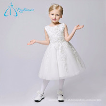 Beautiful Wholesale Modern Simple Flower Girl Dresses Branco